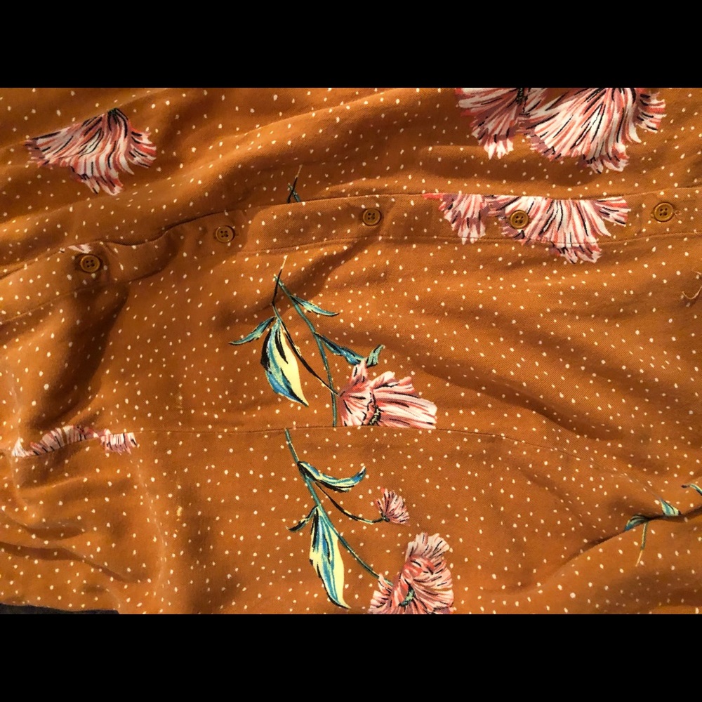 ORANGE MAXI DRESS - Picture 3 of 4